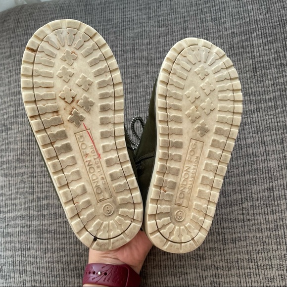 London Fog Green Camoflauge Boots Baby/Toddler Size 9 - Picture 7 of 8